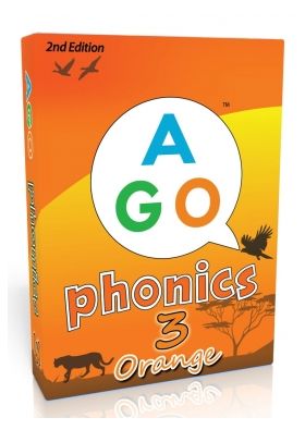 エイゴ・フォニックス・オレンジ 2nd Edition (Level 3) AGO Phonics Orange 2nd Edition (Level 3)【..