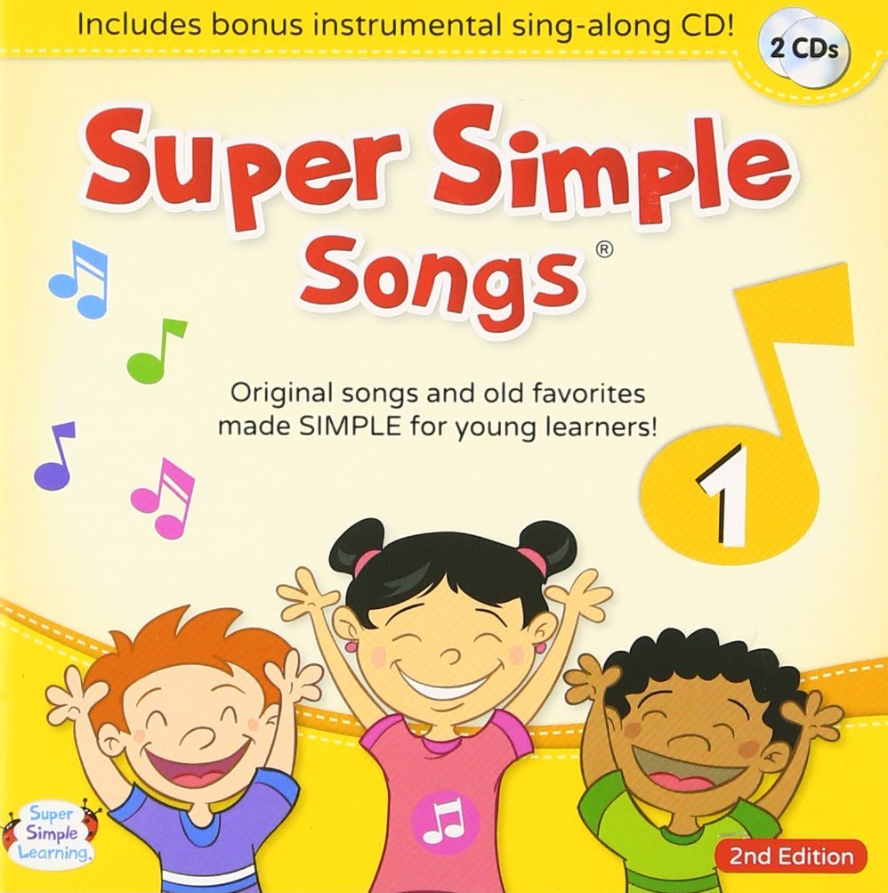 スーパー・シンプル・ソングス CD 1 Super Simple Songs CD 1 (2nd Edition)
