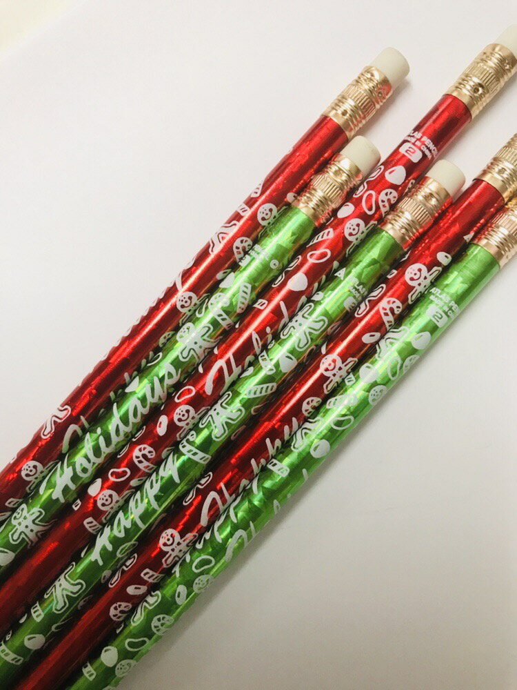 Happy Holidays Pencils