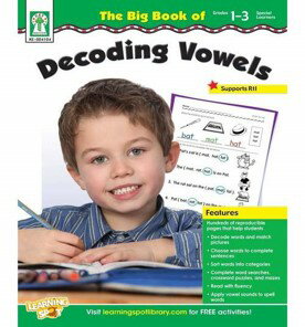 ザ・ビック・ブック・オブ・デコーディング・ヴァウエルズ The Big Book of Decoding Vowels, Grades 1 - 3