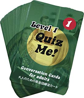 クイズ ミー！ カンバセーション カード for Adults - Level 1, Pack 1 Quiz Me Conversation Cards for Adults - Level 1, Pack 1【英語を学ぶ人にオススメ 英語教材】