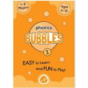 ELF LearningのPhonics BUBBLESは初めてでも簡単で楽しめるカードゲームです。 神経衰弱、Flip Up、スペリングレース、Go Fish! などゲームをしながら出たカードの単語例を読んだり書いたり楽しんで学習！ レベル1では、各アルファベットの「音」を学びます。 *それぞれのカードには、4つの単語が書かれています。 *同じカードが2枚ずつ（26ペア）、合計52枚入っています。 使い方の説明付き（英語のみ）ゲームをしながら出たカードの単語例を読んだり書いたり楽しんで学習！