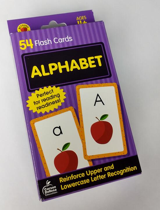 アルファべット フラッシュカード Alphabet Flash Cards【小学生 中学生にオススメ 英語教材】