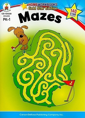 Mazes PK-1（迷路 PK-1）【幼児にオススメ 英語教材 ワークブック】