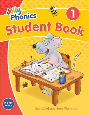 ジョリー フォニックス ステューデント ブック 1 （新版) Jolly Phonics Student Book 1 (N/E)【幼児 小学生にオススメ 英語教材】