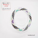 【チューブクロッシェで大人可愛く!】ハートバングル〜白〜/Little Beads Village ビーズ キット ビーズアクセサリー キット/ビーズクロッシェ...