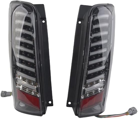Rakuten - NV350 E26 キャラバン 前期　LEDテールランプ ストップ ランプ　フルフルファイバー テール　LEDライト　スモール／ブレーキ／ウインカー連動　左右セット