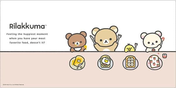 【新品】ブシロード ラバーマットコレクション V2 Vol.1121 『リラックマ』NEW BASIC RILAKKUMA Part.3