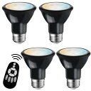 LVWIT LEDスポットライト E26口金 ビーム電球 消費電力6W(40形相当) 550LM 調光調色 リモコン付き LEDランプ 遠隔操作 昼光色 昼白色...