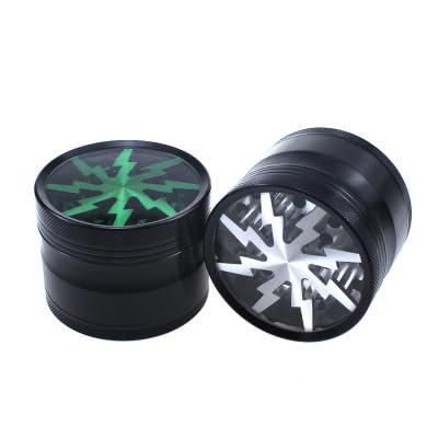 【HAMMARS】 マルチミル 携帯用 小型 グラインダー タバコ ハーブ 喫煙具用 亜鉛合金製 コンパクト ヘ..