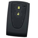 【IKT】ダイハツ車用 スマートキー用シリコンカバー 2ボタン ブラックイエロー/タント/タントカスタム/タントエグゼ/ムーヴ/ムーヴカスタム/パッソ/ミラココア/ブーン/など 専用設計でピッタリサイズ 傷防止 さらさらシリコン DAIHATSU車用(DS-006BKYL)