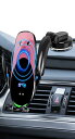 スマホホルダー 車 ワイヤレス充電 15W急速ワイヤレス充電器 スマートフォン用車載ホルダー 2in1 粘着ゲル吸盤&エアコン吹き出し口式兼用 安定性 360度回転 ワンタッチ カー用品 携帯ホルダー 4-7インチ全機種対応車載ホルダー (Pink)