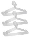 gofuch ハンガー ステンレスハンガー 洗濯ハンガー ステンレス 30本 セット hangers シルバー おしゃれ 頑丈 錆びにくい 曲がらない 男女共用で使える はんがー スリム 軽量
