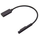 YFFSFDC Surface Connect to USB-C 充電ドングル 45w15v以上のPDアダプターまたはPD充電器が必要です マイクロソフト Surface Pro 7/Pro 6/Pro 5/ Pro 4/ Pro 3/ Surface Go/Surface Book 1/ Surface Book 2/ Surface Laptop 1 USB-C電源コード 0.2M ブラック