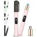 鼻毛カッター レディース メンズ 【2024新登場·4色あり·替刃付き】耳 鼻毛切り LCD電力量表示 水洗い可能 鼻毛カッター エチケットカッター USB Type-C充電式 低騒音 小型 持ち運び便利 おしゃれ 男女兼用 若い男女に最適 (ピンク)