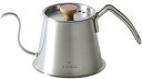 KOGU 珈琲考具 コーヒーポット ツードリップポットPro 500ml フタ付き 【日本製】 直火 IH対応 食洗機対応 細口 真下に注げる 点滴ドリップ ケ...