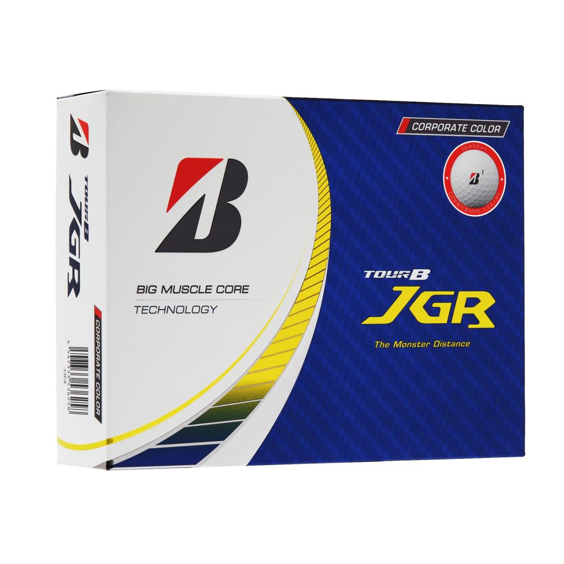 BRIDGESTONE(ブリヂストン)ゴルフボール TOUR B JGR 2023年モデル 12球入 コーポレートカラー J3CX