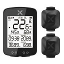 XOSS GPS サイクルコンピュータ スピード ケイデンスセンサーセット ワイヤレス Bluetooth ANT+対応(G+2,Vortex 2pcs)