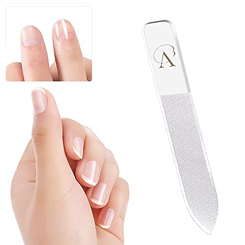 【 5秒で簡単 ピカピカの輝き 】爪やすり 爪磨き サロン講師 推薦 つめやすり ガラス 携帯 ケース付 爪 シャイン つめ磨き つや出し ネイルケア 赤ちゃん 人気 ランキング ツメ磨き 介護 医療 子供 つめ お手入れ[Angel's Closet]