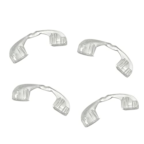 ハズキルーペ 互換 鼻パッド 4個入 ラージ/コンパクト/クール対応 用 はずきルーペ メンテナンス 拡大..