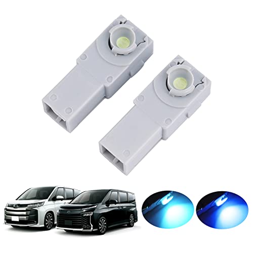 GIMUYA トヨタ 新型 ヴォクシー ノア 90系 VOXY NOAH 90系 フットランプ led インナーランプ ZWR9#W MZRA9# 2022年1月～現行 車種専用 LEDルームランプ インテリア カスタムパーツ 2pcsセット ブルー