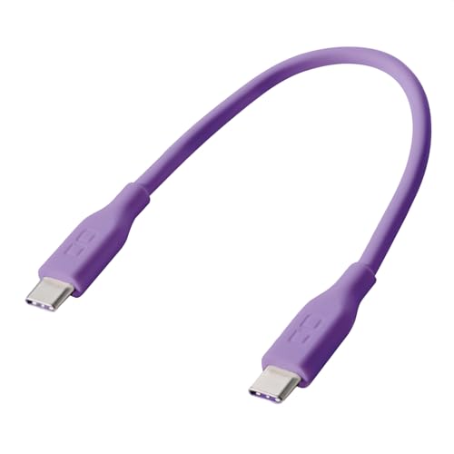 CIO 柔らかいシリコンケーブル C to C (USB Type-C/USB-C) 240W PD 急速 充電ケーブル 絡まない iPhone 17 / 16 / 15 / Macbook Pro/Air/iPad/ノートパソコン Galaxy Google Pixel Android (アンドロイド)