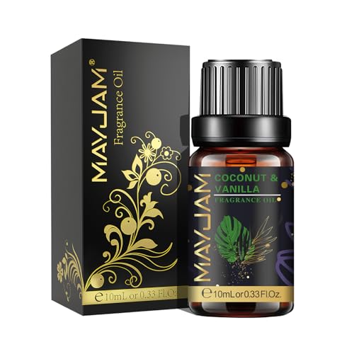 MAYJAM ココナッツ・バニラ アロマオイル エッセンシャルオイル 加湿器用 精油 10ML
