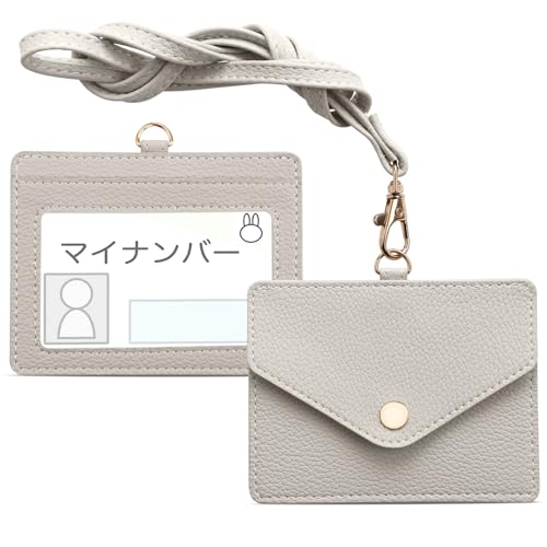 Dockii IDカードホルダー 横型 IDカードケース 社員証ケース メンズ レディース ネームホルダー 名札ホ..