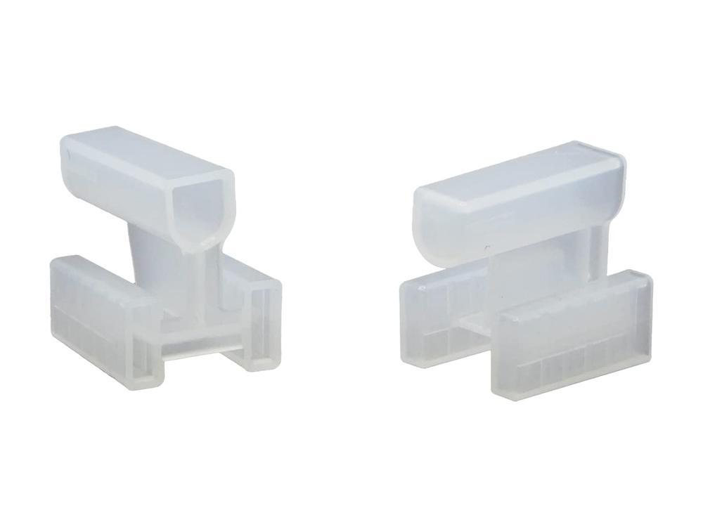 テクノベインズ 音響・医用接地プラグ 先端用 3Pin ACプラグ キャップ (半透明) 6個/パック (医用接地..