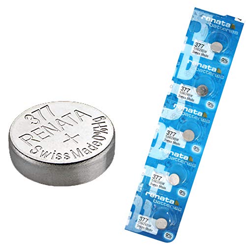 renata レナタ 377 SR626SW ×5個 輸入品 でんち ボタン 時計電池 時計用電池 時計用 SR626SW ×5個