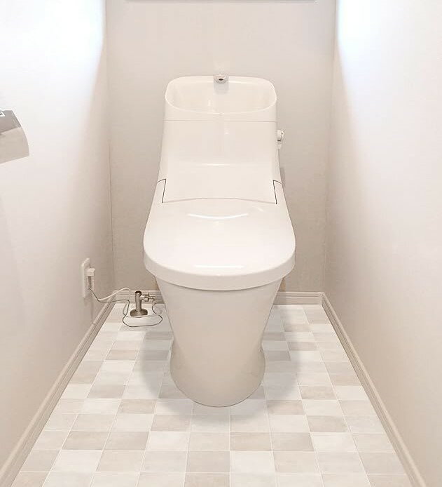 【即納】 明和グラビア トイレ模様替え トイレ全面用 90cm×170cm タイルグレー TBKT-04 タイルブラウン TBKT-05のサムネイル