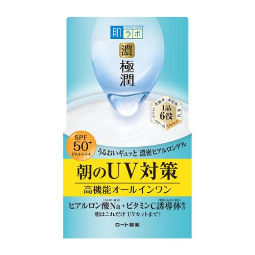 ロート製薬 肌ラボ 肌研 濃極潤 オールインワン UVホワイトゲル 90g SPF50+ PA++++