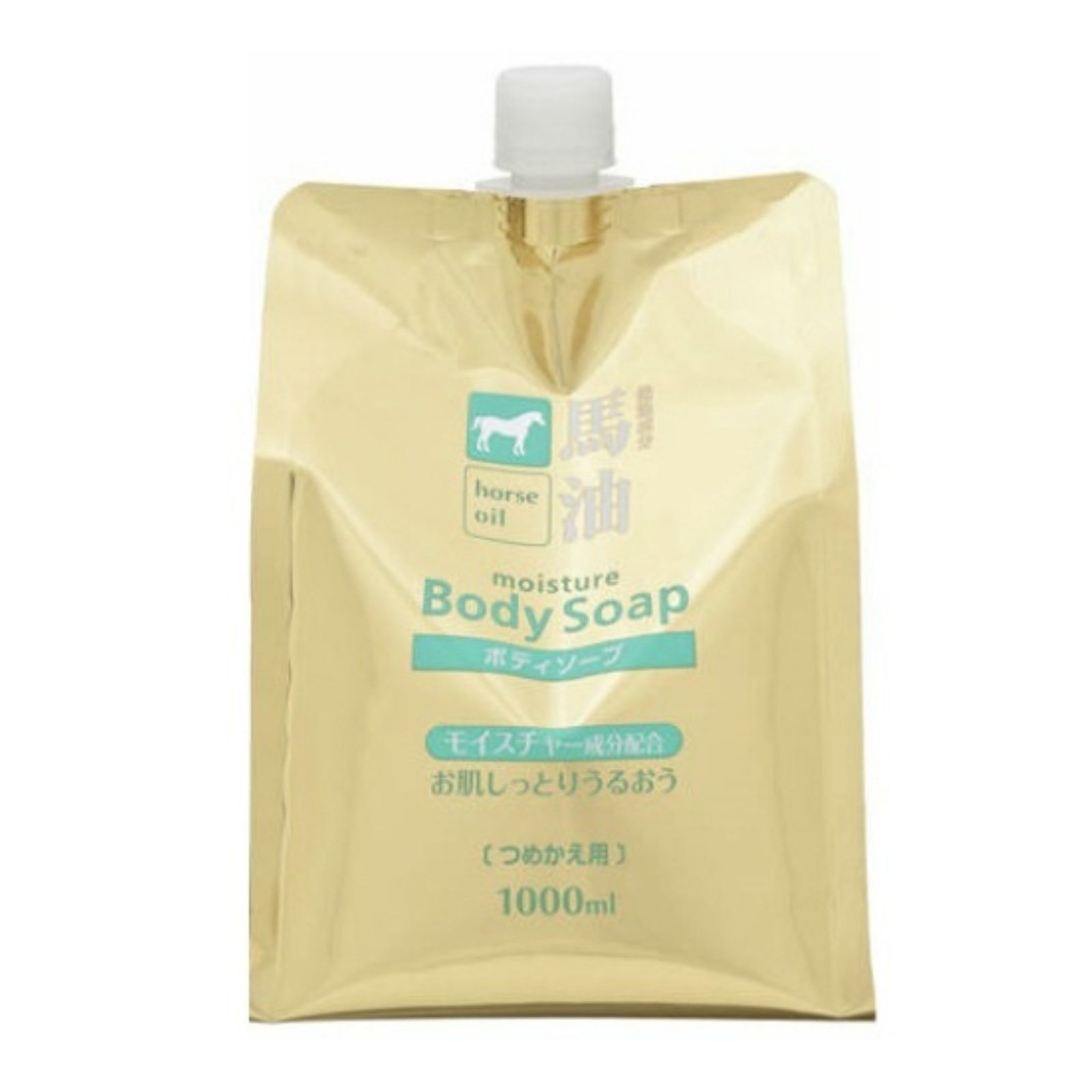 熊野油脂 馬油 ボディソープ 詰替用 1000ml 大容量