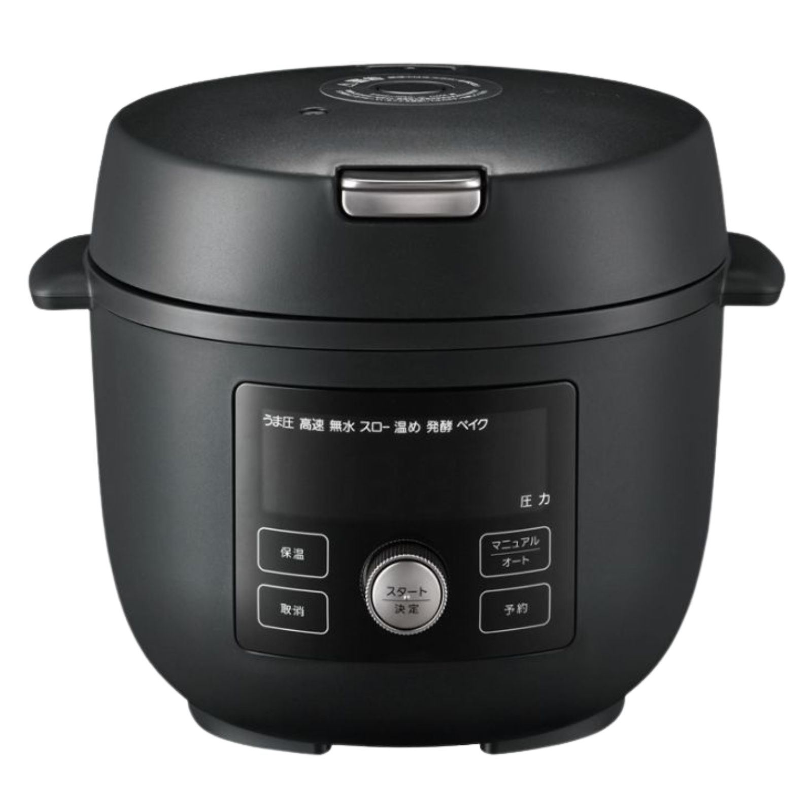 タイガー魔法瓶 電気圧力鍋 タイガークックポット COK-A220 1.4L マットブラック