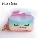 ポーチ 小物入れ おでかけ おしゃれ かわいい うさぎ キーチェーン ストラップ プレゼント ギフト Milk×Soda コインケース バニー