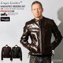 Liugoo Leathers 本革 高機能防寒仕様シングルライダースジャケット メンズ リューグーレザーズ SRSCW01C レザージャケット バイカージャケット 革ジャン 皮ジャン 本皮ジャンパー ライディング モーターサイクル シンサレート 海外発送可 AP