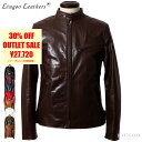 Liugoo Leathers 本革 シングルライダースジャケット メンズ リューグーレザーズ SRS01A シングルライダース ライダースジャケット レザージ...
