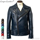 リューグー ジャケット メンズ Liugoo Leathers 本革 UKダブルライダースジャケット メンズ リューグーレザーズ DRY02A レザージャケット ライトニング 革ジャン 皮ジャン 本皮ジャンパー ロッカーズ ダブル ブルゾン ブリティッシュ 海外発送可 AP