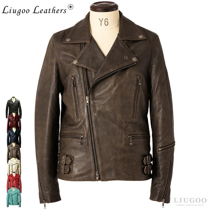 Liugoo Leathers 本革 UKダ