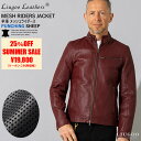 リューグー ジャケット メンズ Liugoo Leathers 本革 メッシュレザー シングルライダースジャケット メンズ リューグーレザーズ SRS15A 軽くて柔かい！ シングルライダース ダブルライダース ライダースジャケット レザージャケット 革ジャン 皮ジャン シングルライダース 本革ジャケット 黒 ジャケット