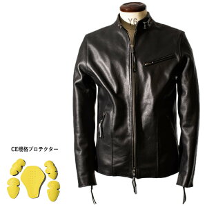 Liugoo Leathers 本革 メッシュレザー シングルライダースジャケット メンズ リューグーレザーズ SRS03B シングルライダース ライダースジャケット レザージャケット 革ジャン 皮ジャン ダブルライダース 本革ジャケット ブラック 黒 ジャケット アウター ブルゾン バイク