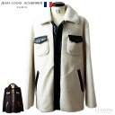 JEAN-LOUIS SCHERRER 本革 ムートンコート メンズ ジャン=ルイ・シェレル 6070 Paris Collectionブランド レザージャケッ...