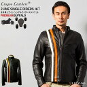 リューグー ジャケット メンズ Liugoo Leathers 本革 プロテクター付シングルライダースジャケット メンズ リューグーレザーズ SRS10Z レザージャケット バイカージャケット 革ジャン 皮ジャン 本皮ジャンパー ライディング モーターサイクル レーシング 海外発送可