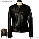 Liugoo Leathers 本革 高機能防寒仕様シングルライダースジャケット メンズ リューグーレザーズ SRSCW01C レザージャケット バイカージャケ...