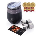 【ビアキューブ】アイスキューブ 溶けない氷 ダブルウォール タンブラーセット 360mL 冬の氷 冬ギフト