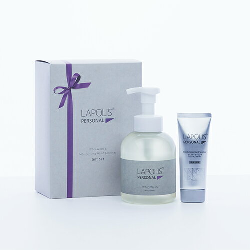 再入荷 \お得なギフトセット/ LAPOLIS (ラポリス) ラポリス ホイップウォッシュ + (指定医薬部外品) モイスチャライジング ハンドサニタイザー ギ...