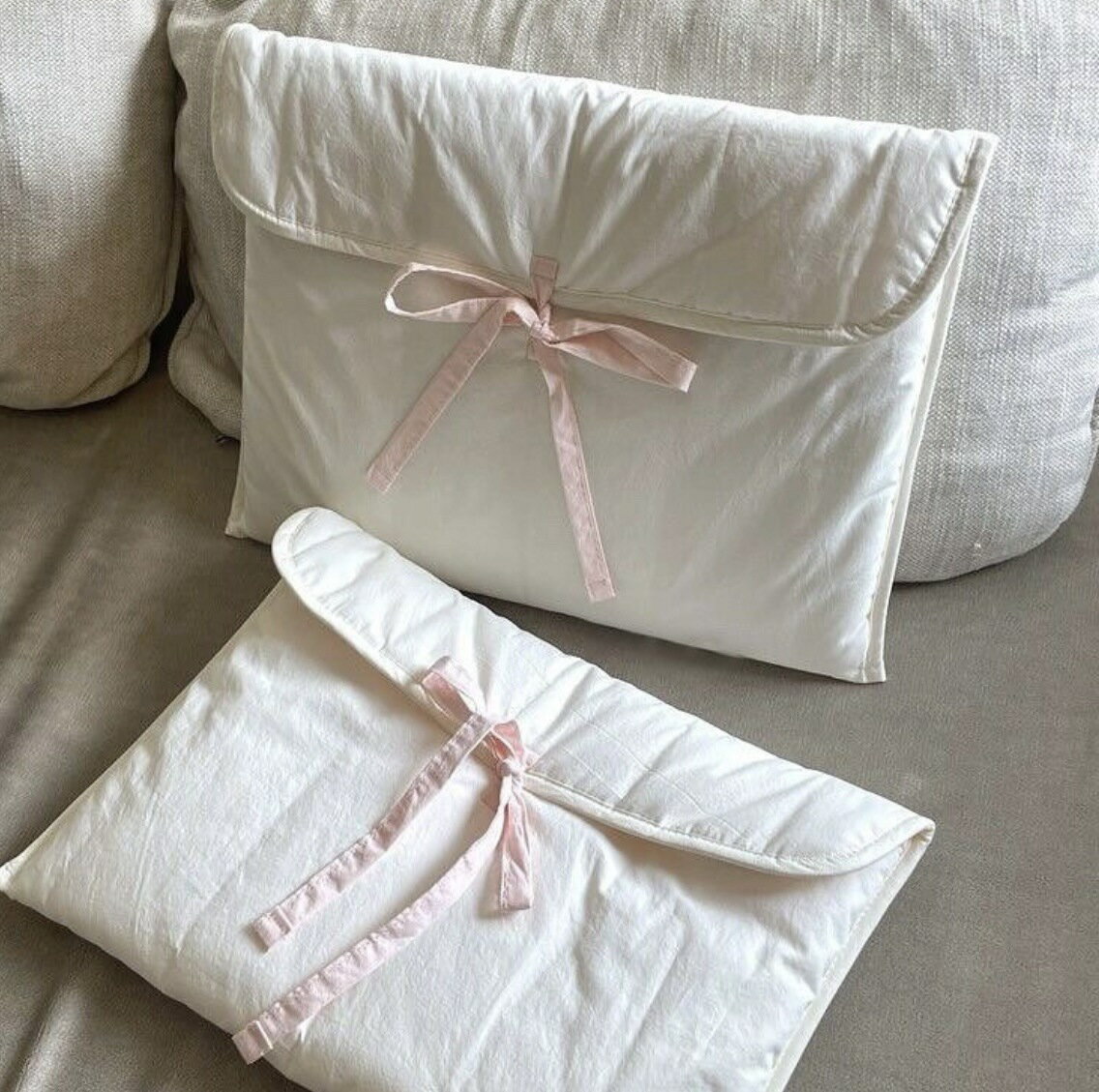 タブレットケース 汎用 11インチ 13インチ リボン飾り 可愛い グッズ ポーチ 可愛い ランドセル gigaスクール おしゃれ 新生活 新入学 小学生 中学...