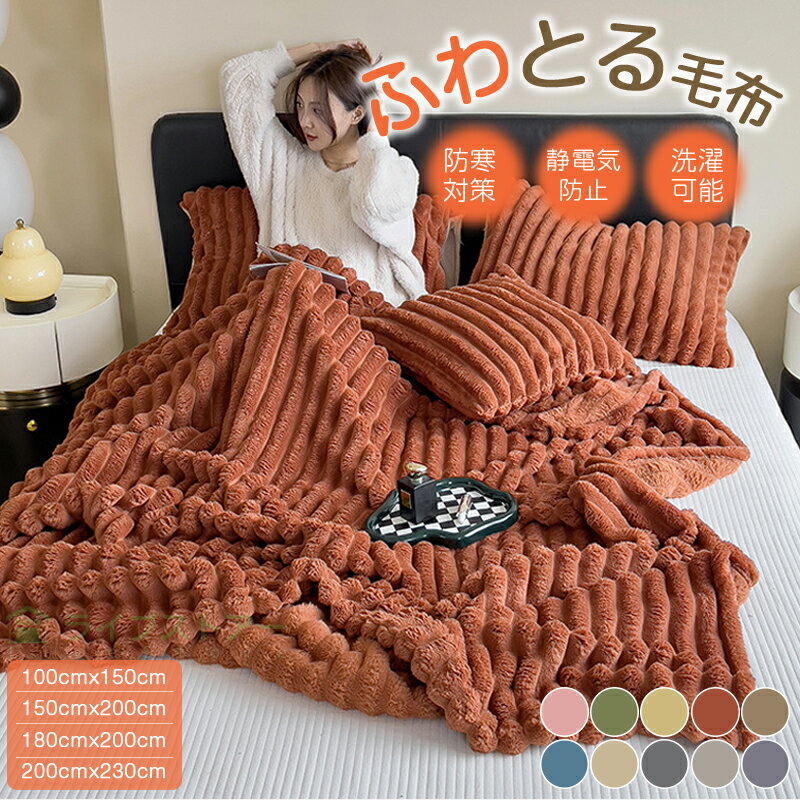 毛布 もこもこ ブランケット かわいい おしゃれ もこもこ毛布 シングル セミダブル ダブル ハーフ ひざ掛け 掛け毛布 ブランケットふわふわ ブランケット モコモコ あったか 毛布 シングル 厚手 2枚合わせ 洗える毛布 あったか