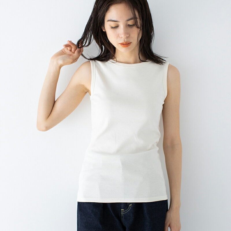 樂天商城 - People Tree オーガニックコットン・ノースリーブ（現行モデル）クロネコゆうパケット ネコポス（メール便）可 送料無料