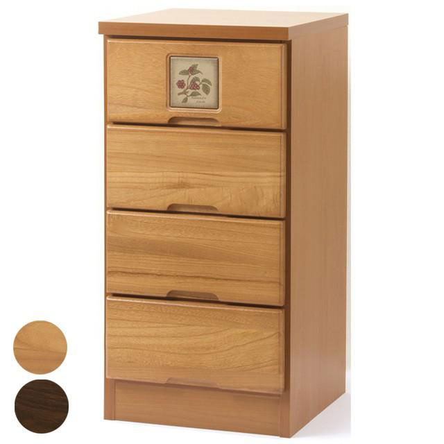 乐天商城 - チェスト サイドチェスト スリム 4段 収納 小物 衣類収納 収納タンス たんす 衣類ボックス 日本製 九州 大川産 天然木 木製